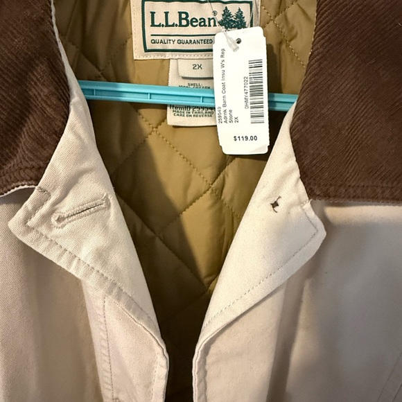 L.L. Bean Women’s  Beige and Brown Jacket - Picture 2 of 9